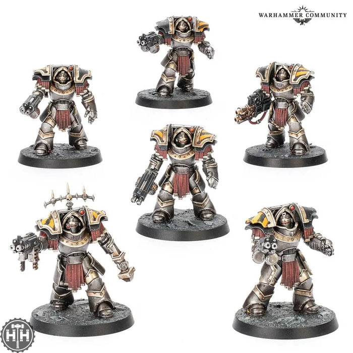Horus Heresy: Cataphractii Terminators: Power Fists Horus Heresy Games Workshop