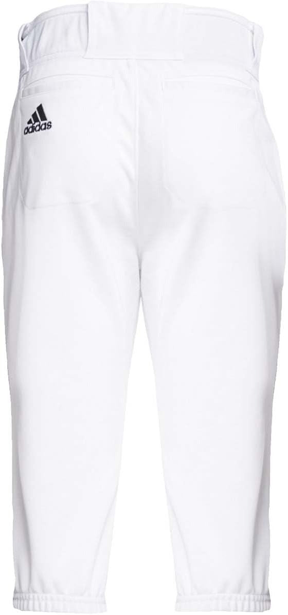 adidas Icon Pro Youth Boys Knee Length Baseball Pant, White