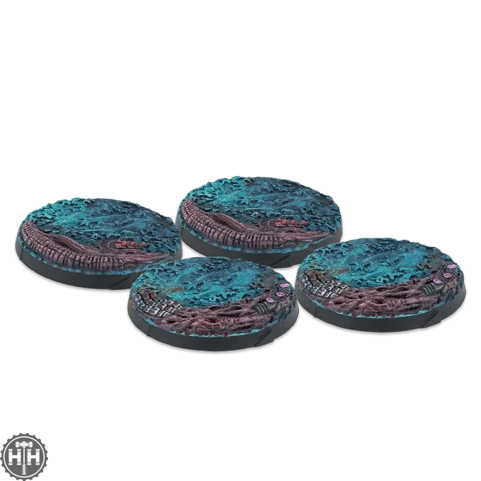 Infinity 40mm Scenery Bases, Zeta Series Generic Corvus Belli