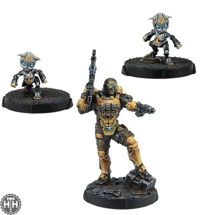 Infinity Gui Feng Xi Zhuang (Combi Rifle) Yu Jing Corvus Belli