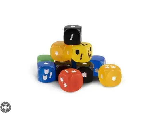 Infinity HexaDome Legends Frost Dice Set Corvus Belli