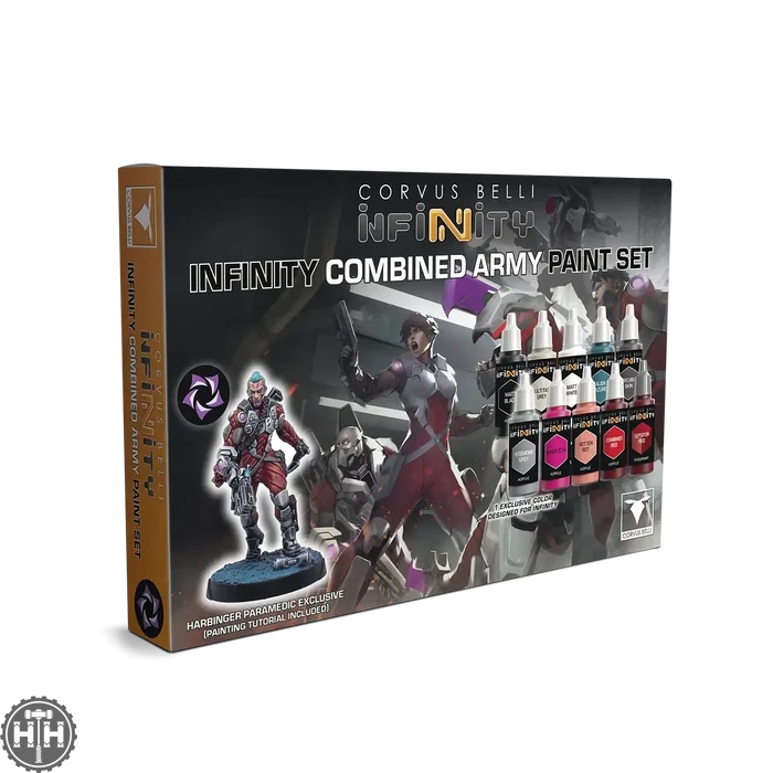 Infinity Infinity Combined Army Paint Set Harbinger Paramedic exclusive Combined Army Corvus Belli