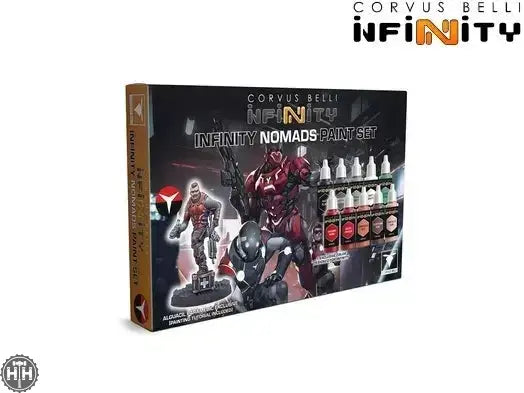 Infinity Nomads Paint Set Alguacil Paramedic Exclusive Nomads Corvus Belli