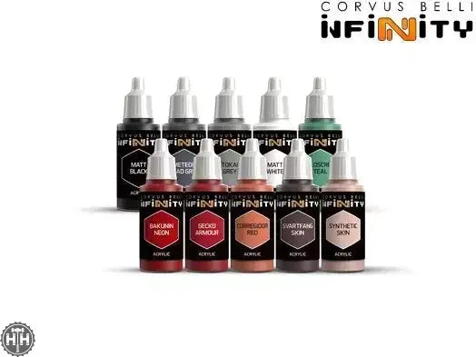 Infinity Nomads Paint Set Alguacil Paramedic Exclusive Nomads Corvus Belli