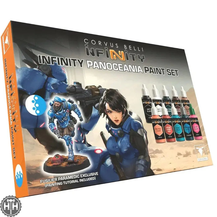 Infinity Panocenia Paint Set Fusilier Paramedic Exclusive Panoceania Corvus Belli