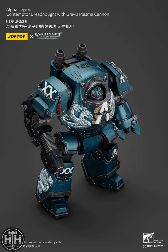 JoyToy Alpha Legion Contemptor Dreadnought with Gravis Plasma Cannon - JT01109 Action Figures JoyToy