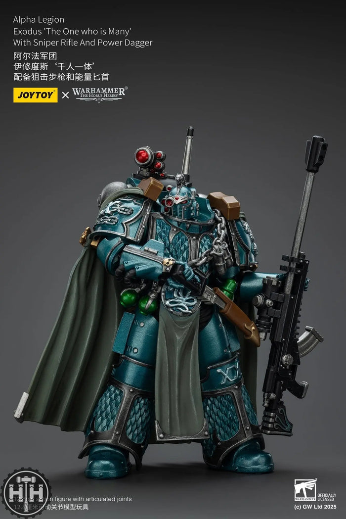 JoyToy Alpha Legion Exodus 'The One who is Many’ With Sniper Rifle And Power Dagger - JT01390 Action Figures JoyToy