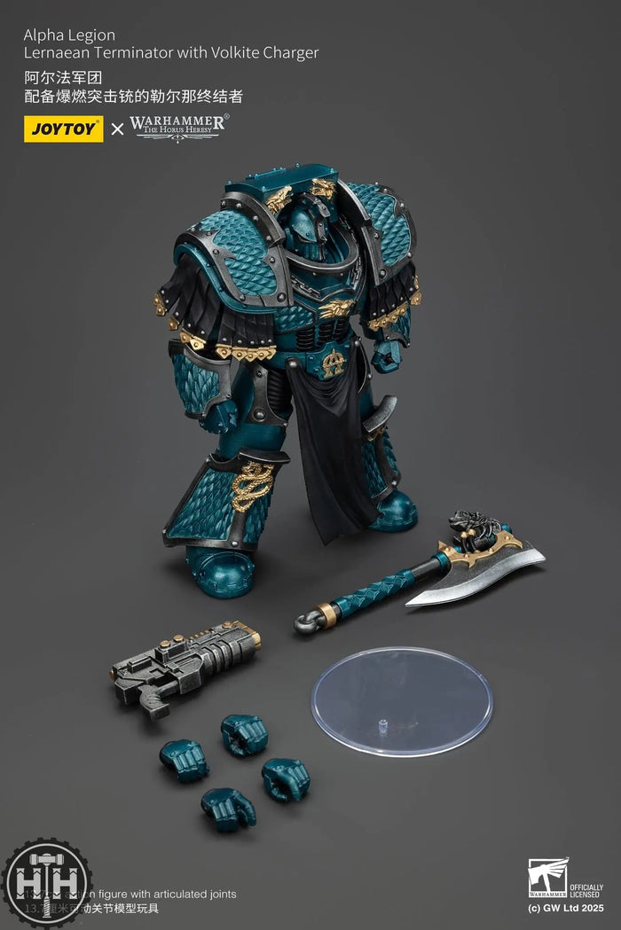 JoyToy Alpha Legion Lernaean Terminator with Volkite Charger - JT01277 Action Figures JoyToy