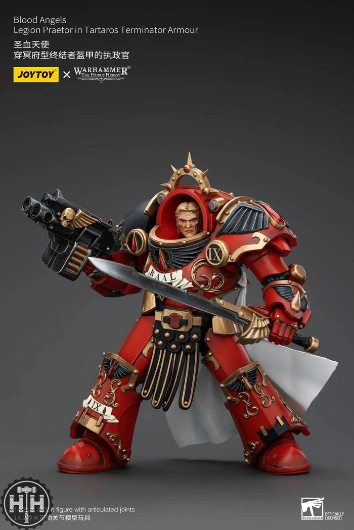 JoyToy Blood Angels Legion Praetor in Tartaros Terminator Armour - JT00386 Action Figures JoyToy