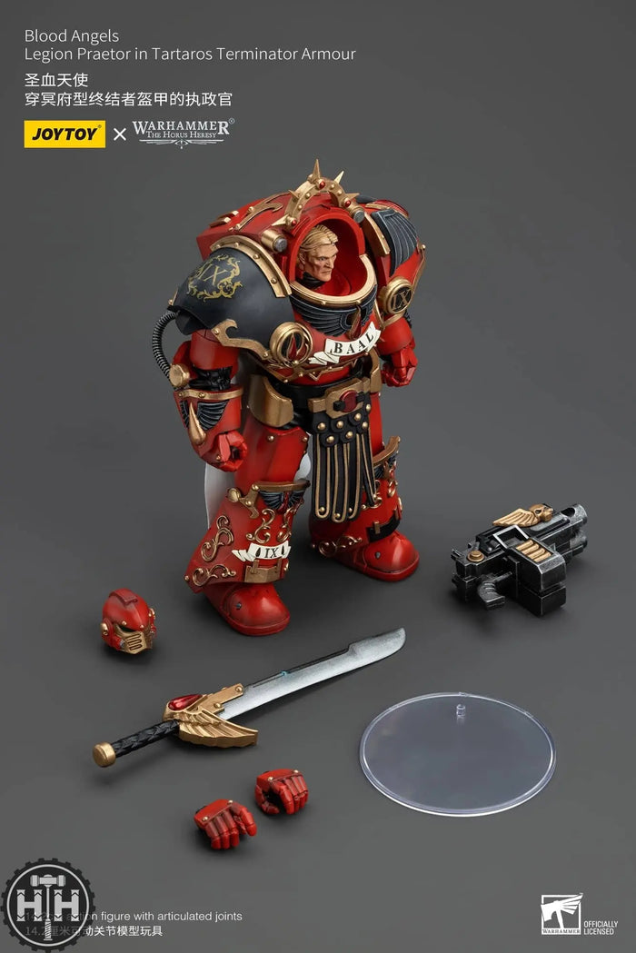 JoyToy Blood Angels Legion Praetor in Tartaros Terminator Armour - JT00386 Action Figures JoyToy