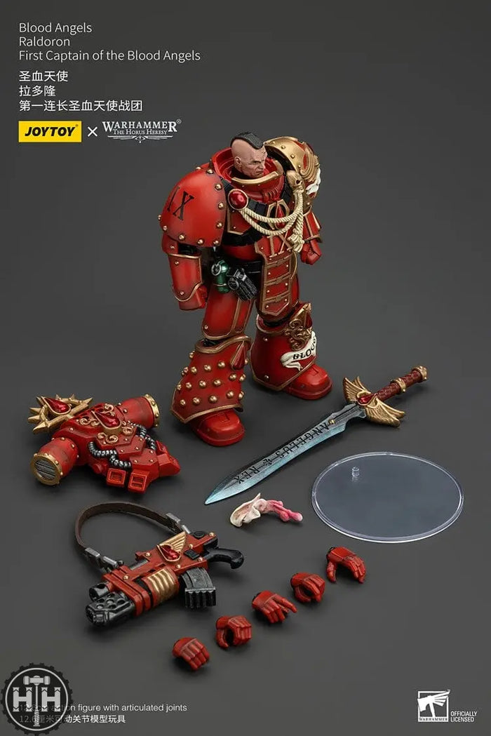 JoyToy Blood Angels Raldoron First Captain of the Blood Angels - JT00720 Action Figures JoyToy