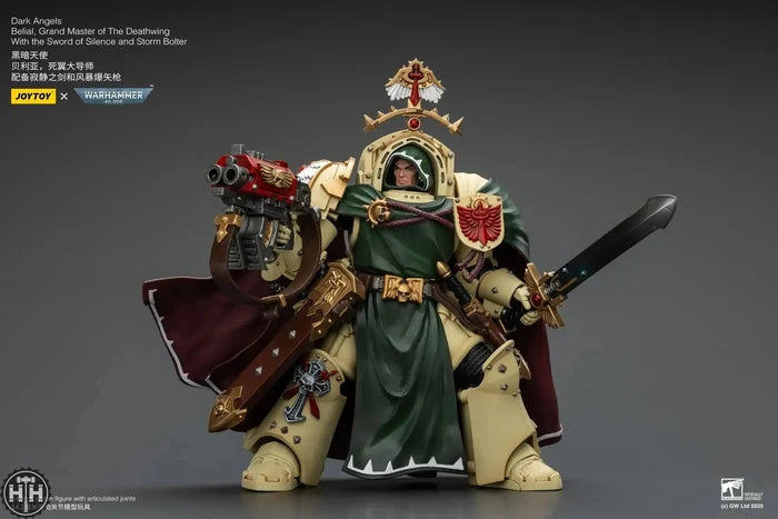 Joytoy Dark Angels Belial, Grand Master of The Deathwing With the Sword of Silence and Storm - JT02304 Action Figures JoyToy