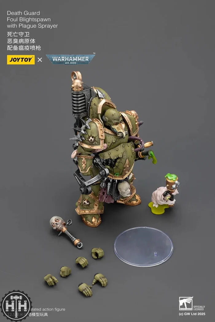 Joytoy Death Guard Foul Blightspawn with Plague Sprayer - JT02892 JoyToy