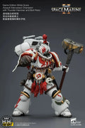Joytoy Game Edition White Scars Assault Intercessor Champion with Thunder Hammer and Bolt Pistol - JT04407 JoyToy