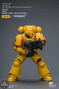 Joytoy Imperial Fists Intercessor with Bolt Rifle, Bolt Pistol and Chainsword - JT03844 JoyToy