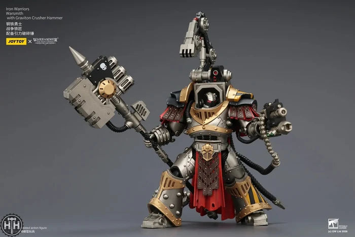 Joytoy Iron Warriors Warsmith with Graviton Crusher Hammer - JT04193 JoyToy