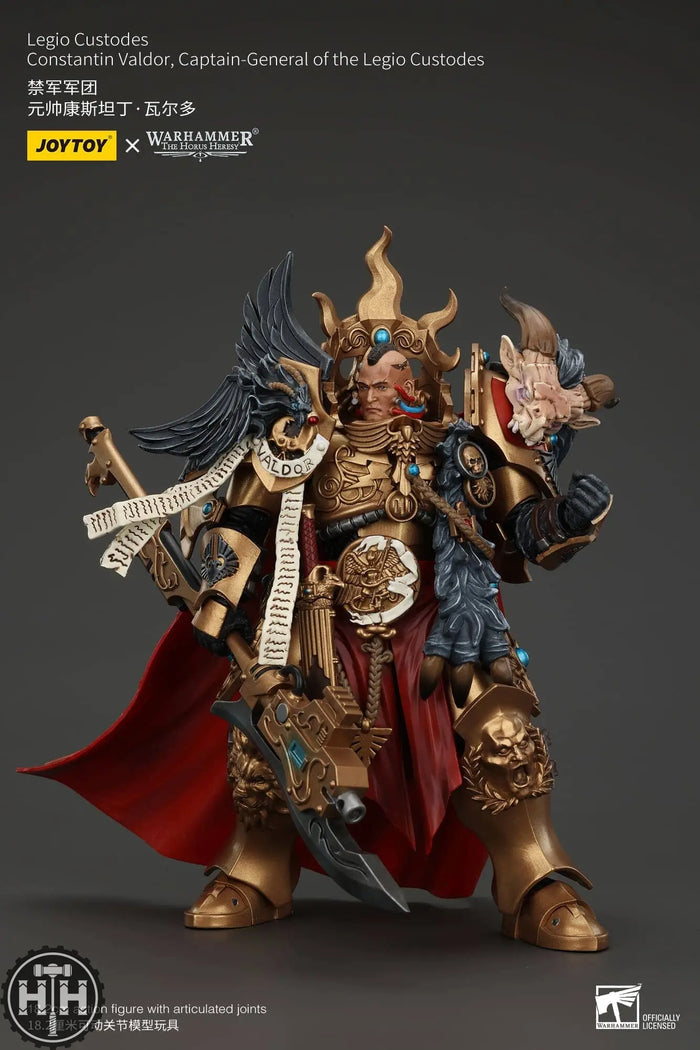 JoyToy Legio Custodes Constantin Valdor, Captain-General of the Legio Custodes - JT00942 Action Figures JoyToy