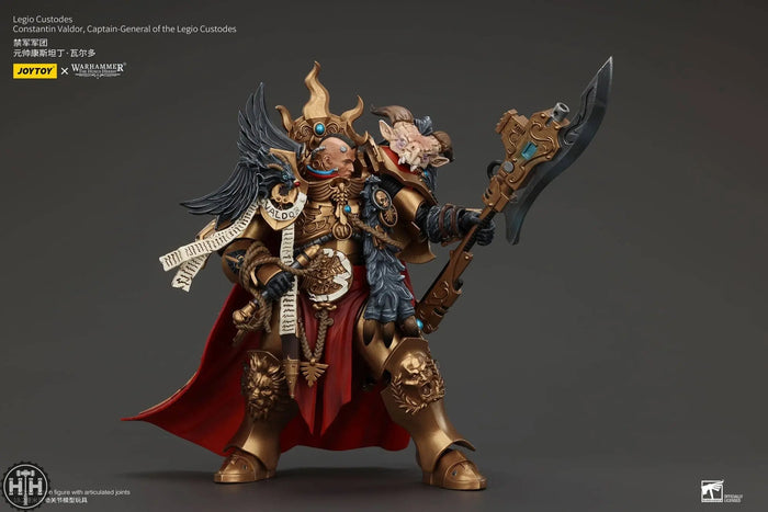 JoyToy Legio Custodes Constantin Valdor, Captain-General of the Legio Custodes - JT00942 Action Figures JoyToy