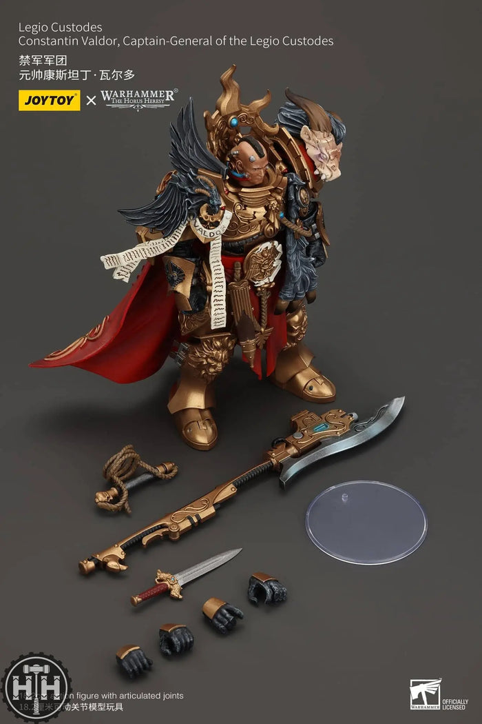 JoyToy Legio Custodes Constantin Valdor, Captain-General of the Legio Custodes - JT00942 Action Figures JoyToy