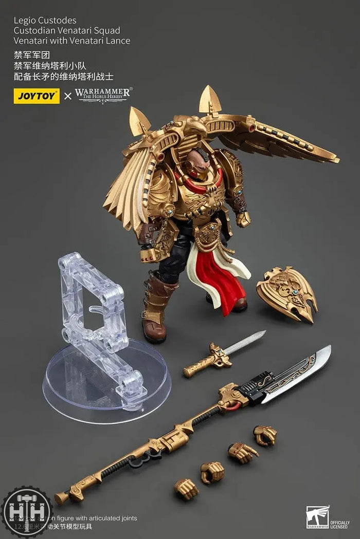 JoyToy Legio Custodes Custodian Venatari Squad Venatari with Venatari Lance - JT00799 Action Figures JoyToy