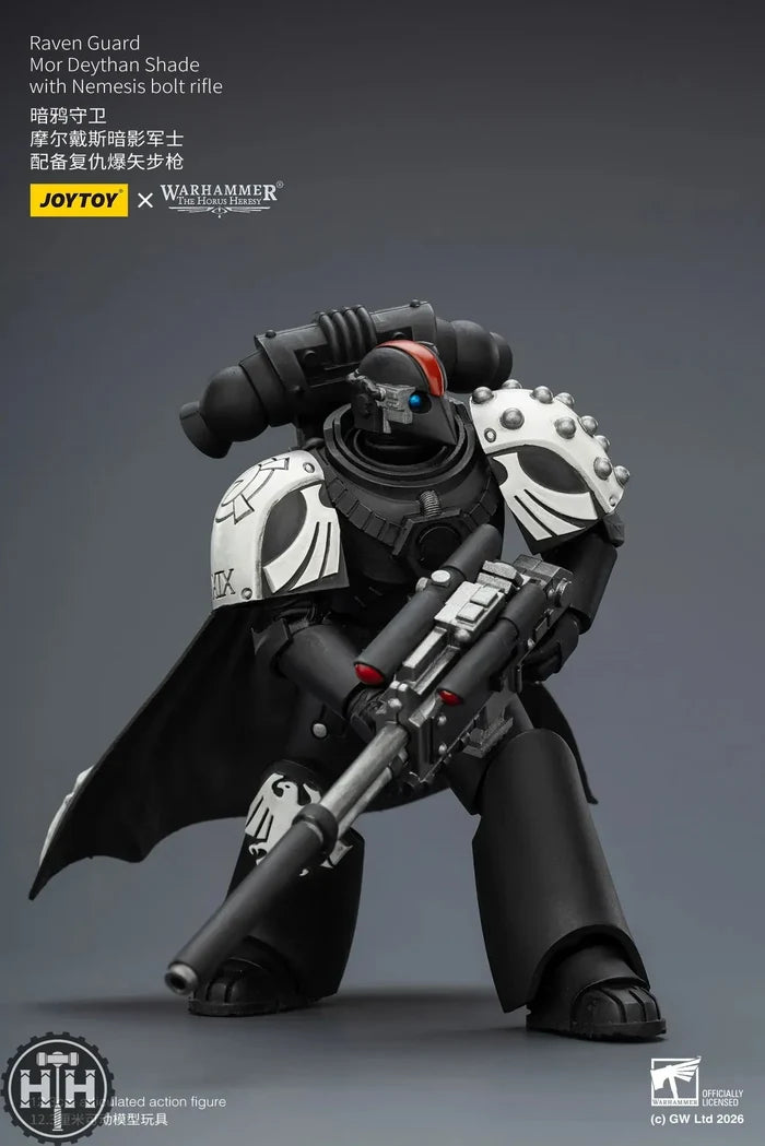 Joytoy Raven Guard Mor Deythan Shade with Nemesis bolt rifle - JT03967 JoyToy