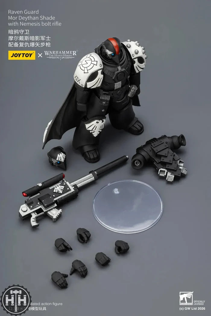 Joytoy Raven Guard Mor Deythan Shade with Nemesis bolt rifle - JT03967 JoyToy