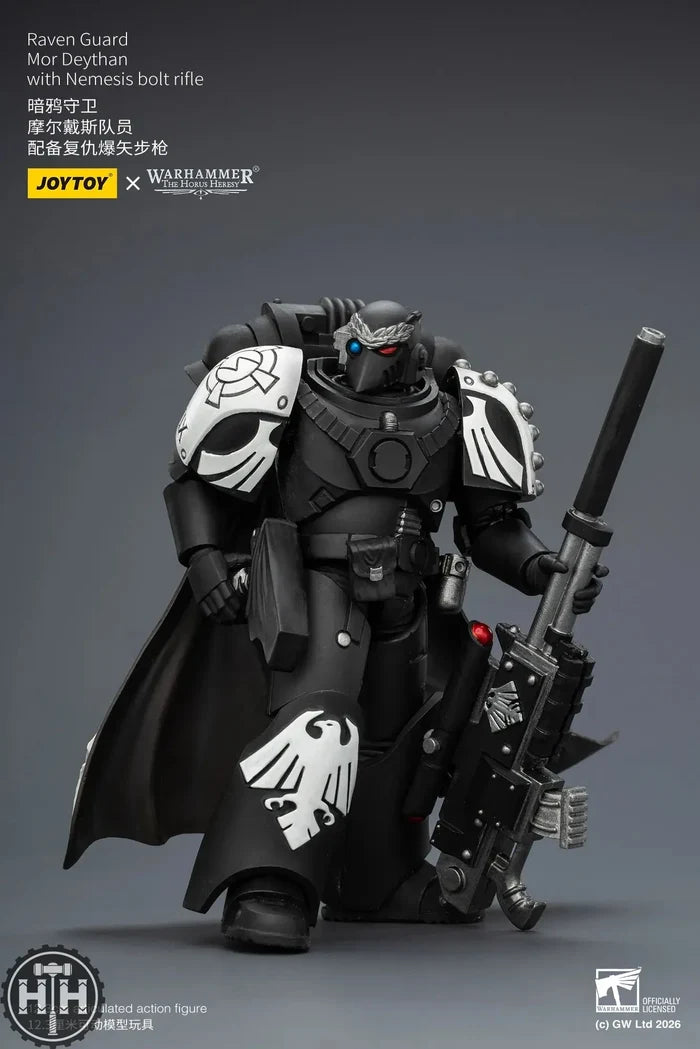 Joytoy Raven Guard Mor Deythan with Nemesis bolt rifle - JT03974 JoyToy