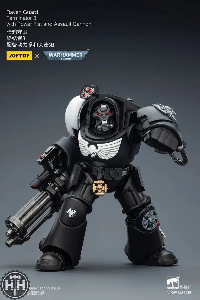 Joytoy Raven Guard Terminator 3 with Power Fist and Assault Cannon - JT03264 JoyToy