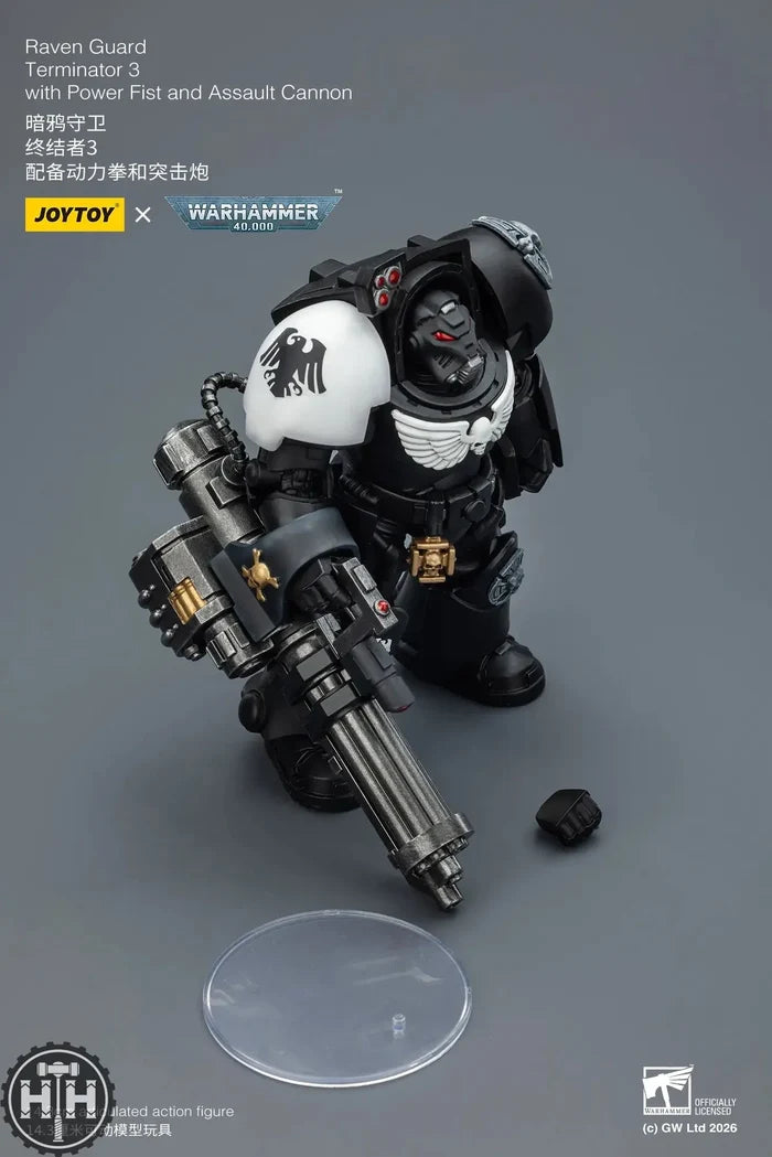 Joytoy Raven Guard Terminator 3 with Power Fist and Assault Cannon - JT03264 JoyToy