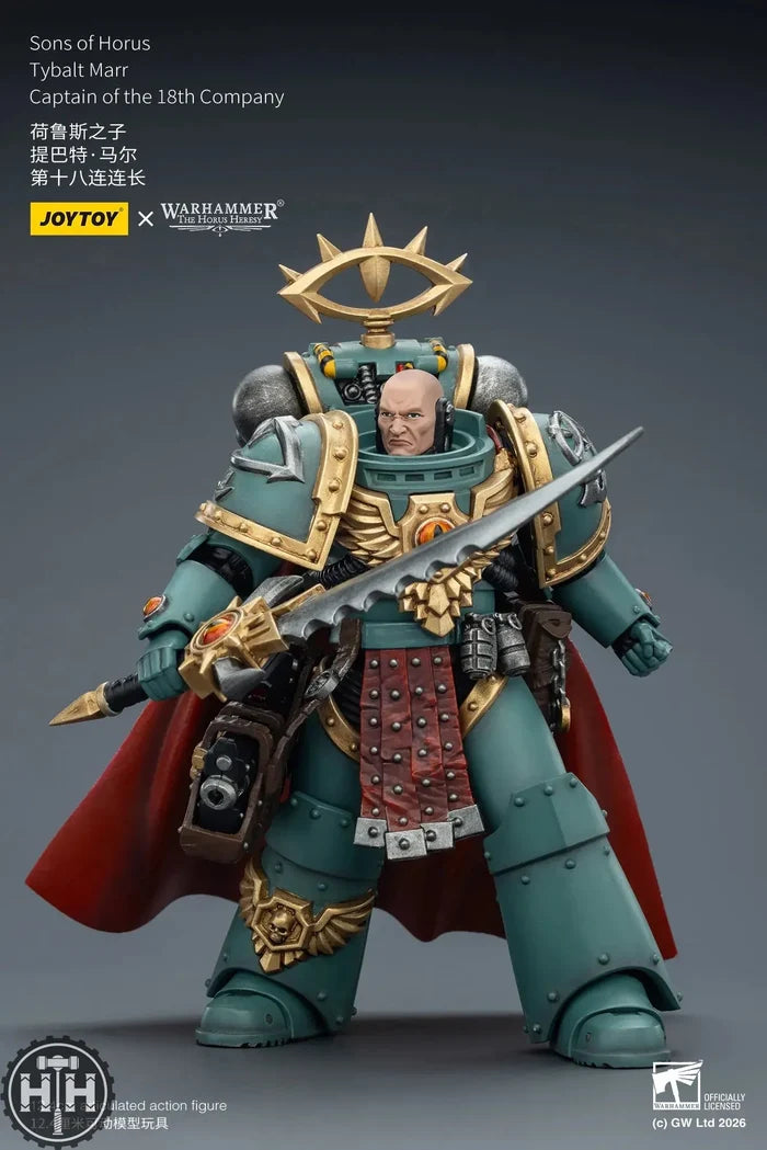 Joytoy Sons of Horus Tybalt Marr Captain of the 18th Company - JT03554 JoyToy