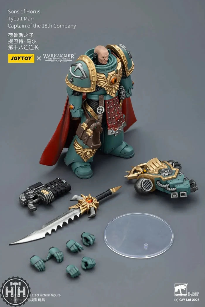 Joytoy Sons of Horus Tybalt Marr Captain of the 18th Company - JT03554 JoyToy