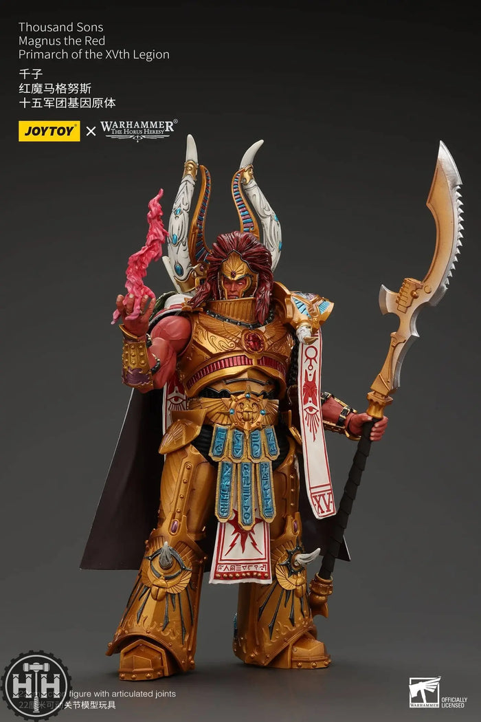 JoyToy Thousand sons Magnus the Red Primarch of the XVth Legion - JT6175 Action Figures JoyToy