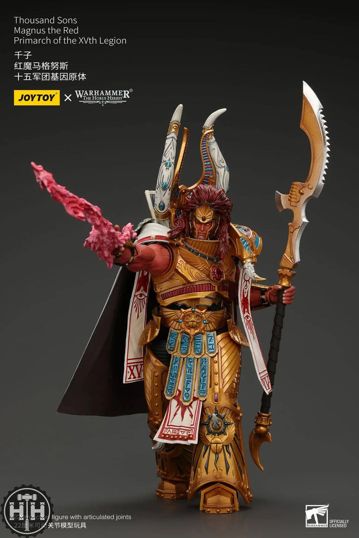 JoyToy Thousand sons Magnus the Red Primarch of the XVth Legion - JT6175 Action Figures JoyToy