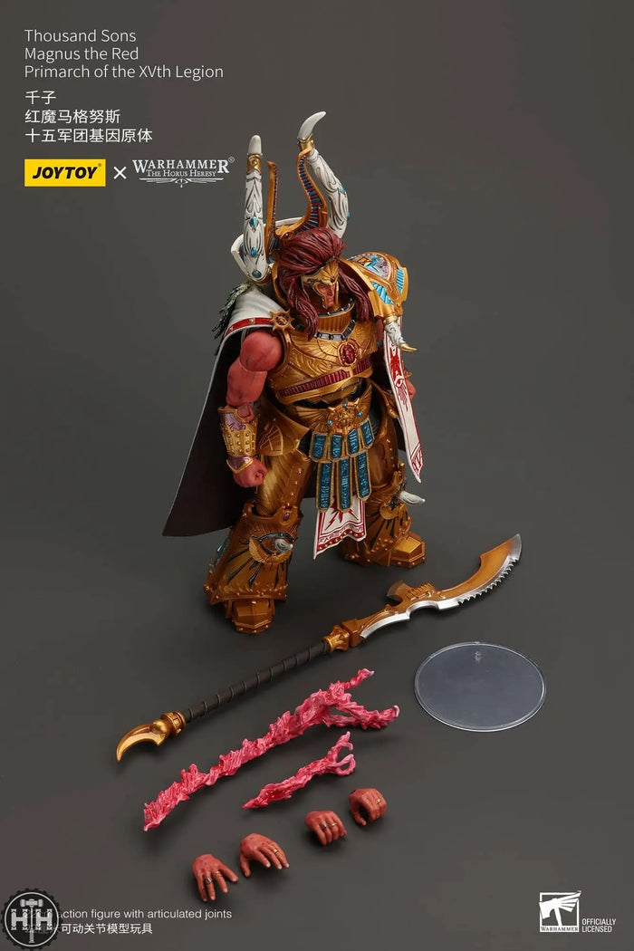 JoyToy Thousand sons Magnus the Red Primarch of the XVth Legion - JT6175 Action Figures JoyToy