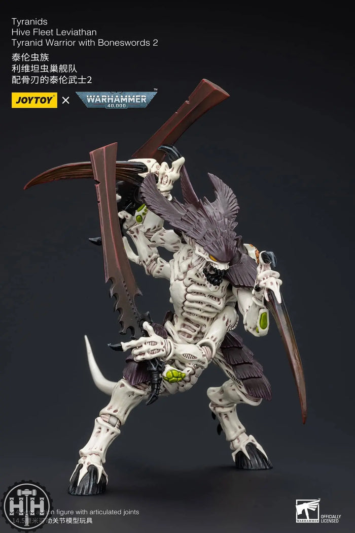 JoyToy Tyranids Hive Fleet Leviathan Tyranid Warrior with Boneswords 2 - JT8766 Action Figures JoyToy