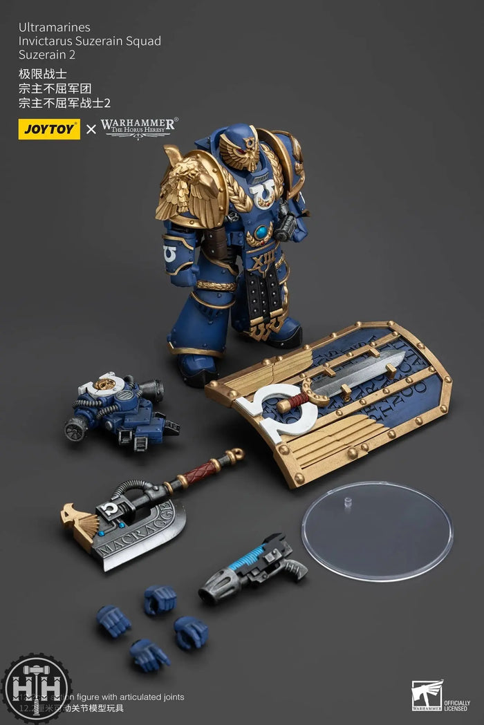 JoyToy Ultramarines Invictarus Suzerain Squad Suzerain 2 - JT00256 Action Figures JoyToy
