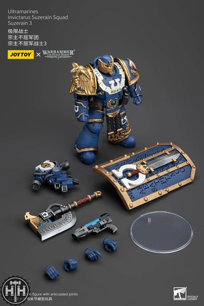 JoyToy Ultramarines Invictarus Suzerain Squad Suzerain 3 - JT00263 Action Figures JoyToy