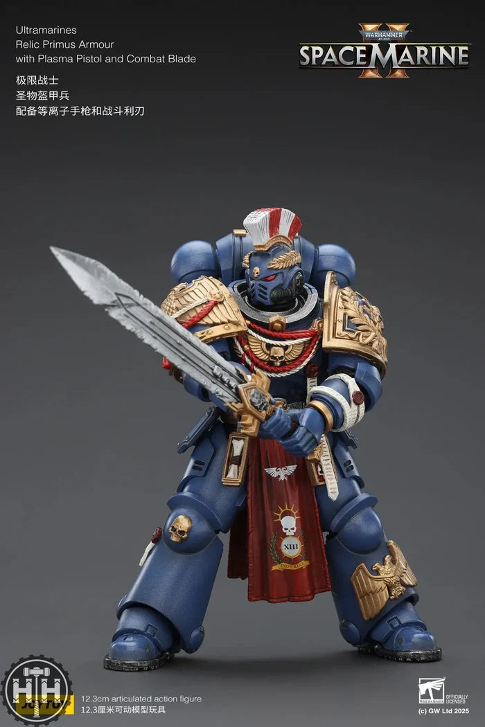 Joytoy Ultramarines Relic Primus Armour with Plasma Pistol and Combat Blade - JT02816 JoyToy
