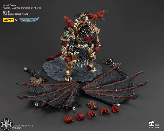 JoyToy World Eaters Angron, Daemon Primarch of Khorne - JT01178 JoyToy JoyToy