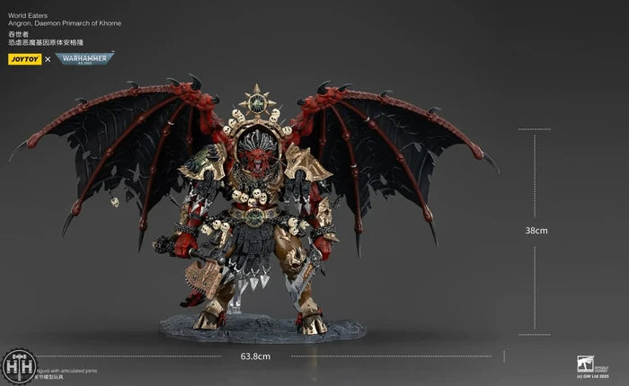 JoyToy World Eaters Angron, Daemon Primarch of Khorne - JT01178 JoyToy JoyToy