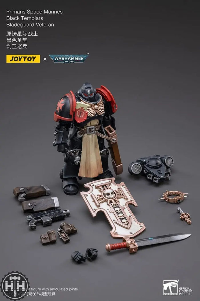 JT2801 JoyToy Black Templars Bladeguard Veteran Action Figures JoyToy