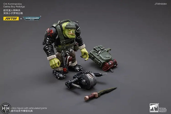 JT2962 JoyToy Ork Kommandos Dakka Boy Rotbilge Action Figures JoyToy