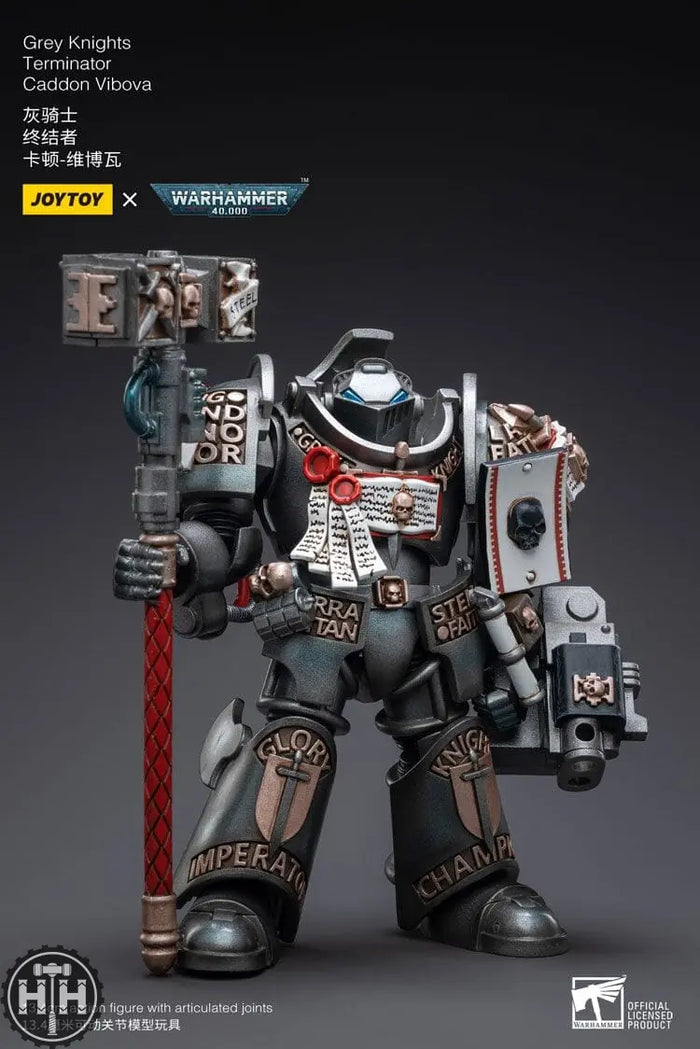 JoyToy Grey Knights Terminator Caddon Vibova Action Figures JoyToy