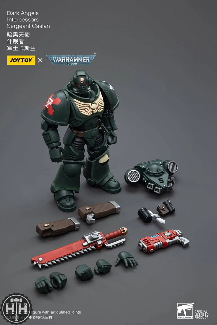 JT4966 JoyToy Dark Angels Intercessors Sergeant Caslan Action Figures JoyToy