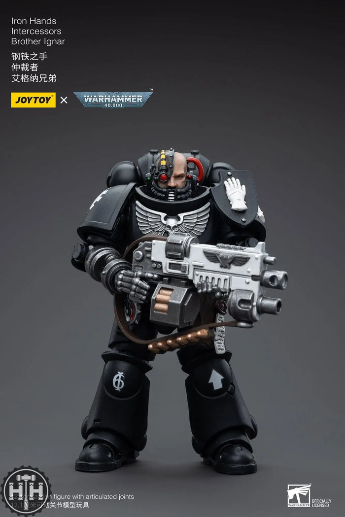 JoyToy Iron Hands Intercessors Brother Ignar Action Figures JoyToy