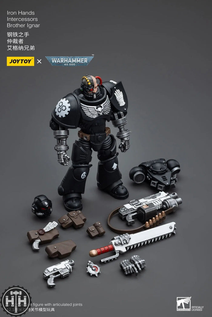 JT5307 JoyToy Iron Hands Intercessors Brother Ignar Action Figures JoyToy