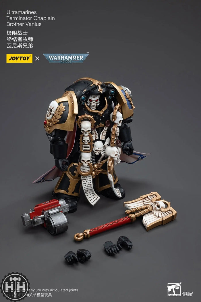 JT5338 JoyToy Ultramarines Terminator Chaplain Brother Vanius Action Figures JoyToy