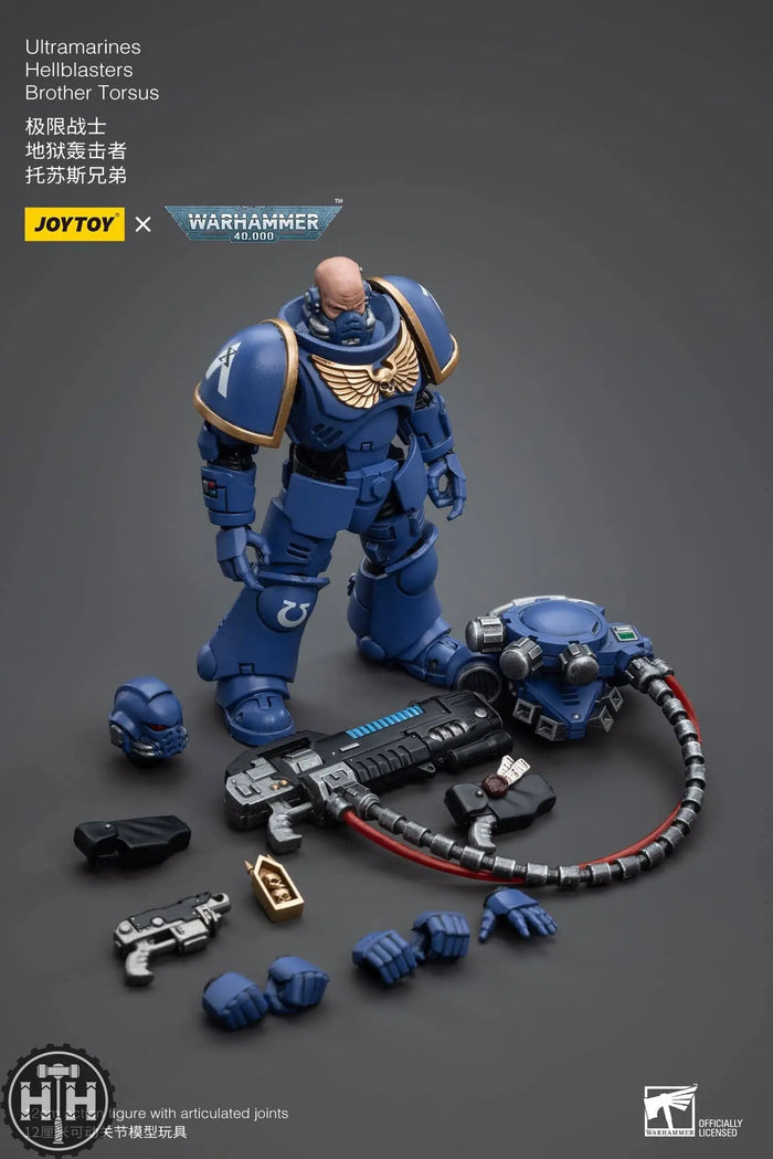 JT5376 JoyToy Ultramarines Hellblasters Brother Torsus Action Figures JoyToy