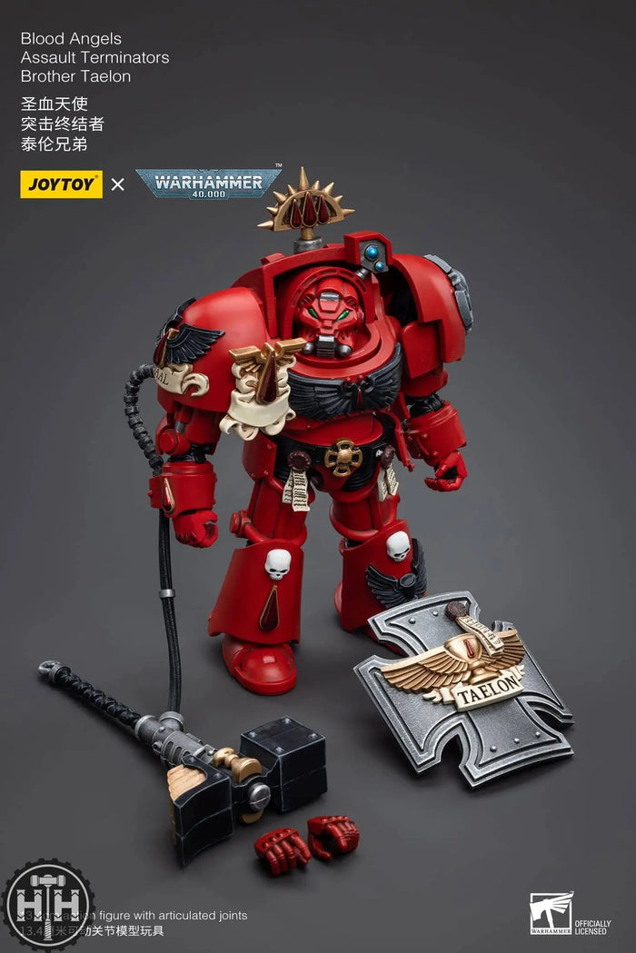 JT5550 JoyToy Blood Angels Assault Terminators Brother Taelon Action Figures JoyToy