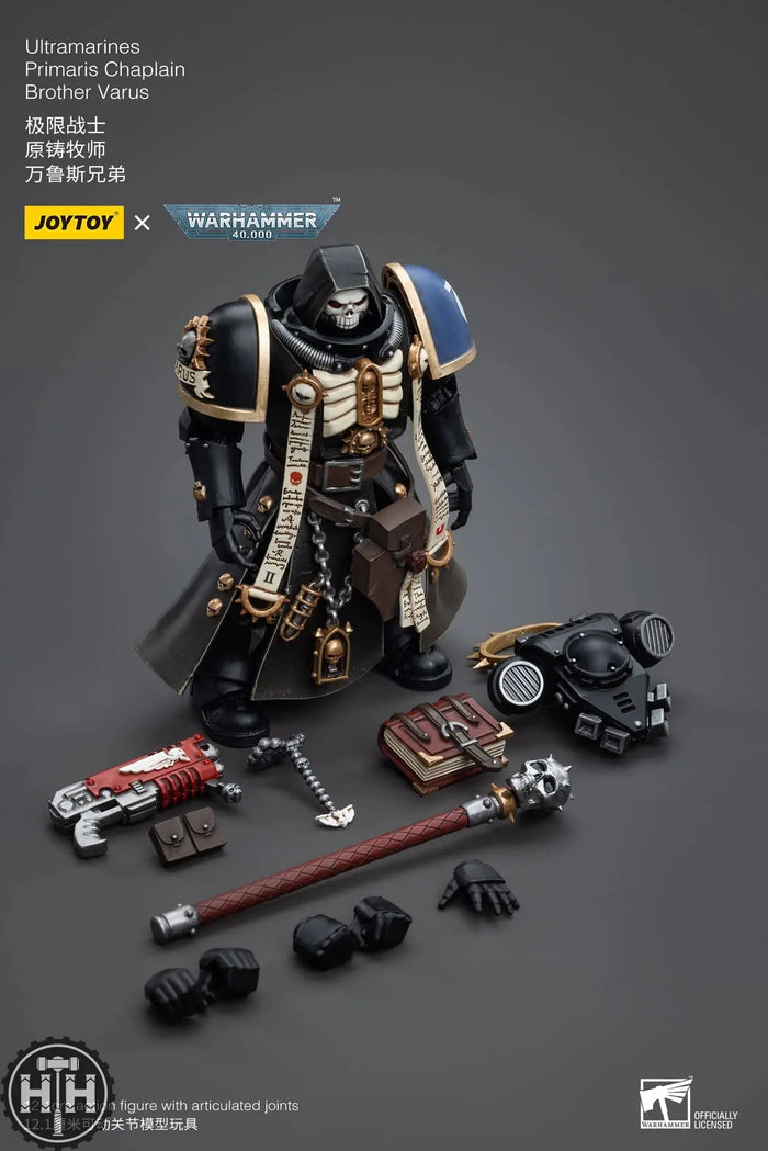 JT5567 JoyToy Ultramarines Primaris Chaplain Brother Varus Action Figures JoyToy